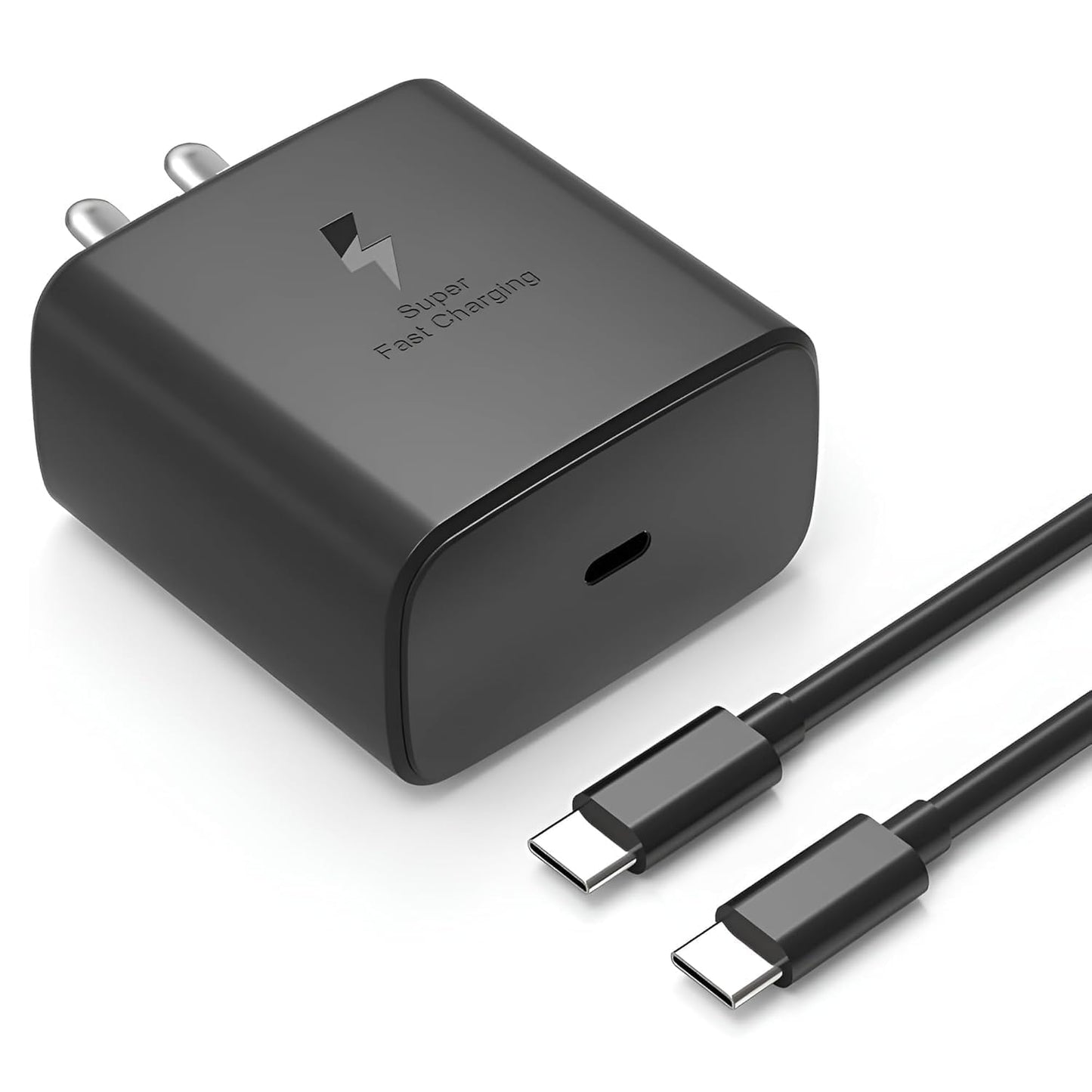 45W Type-C Super Fast Charger & Cable Compatible with Samsung Galaxy