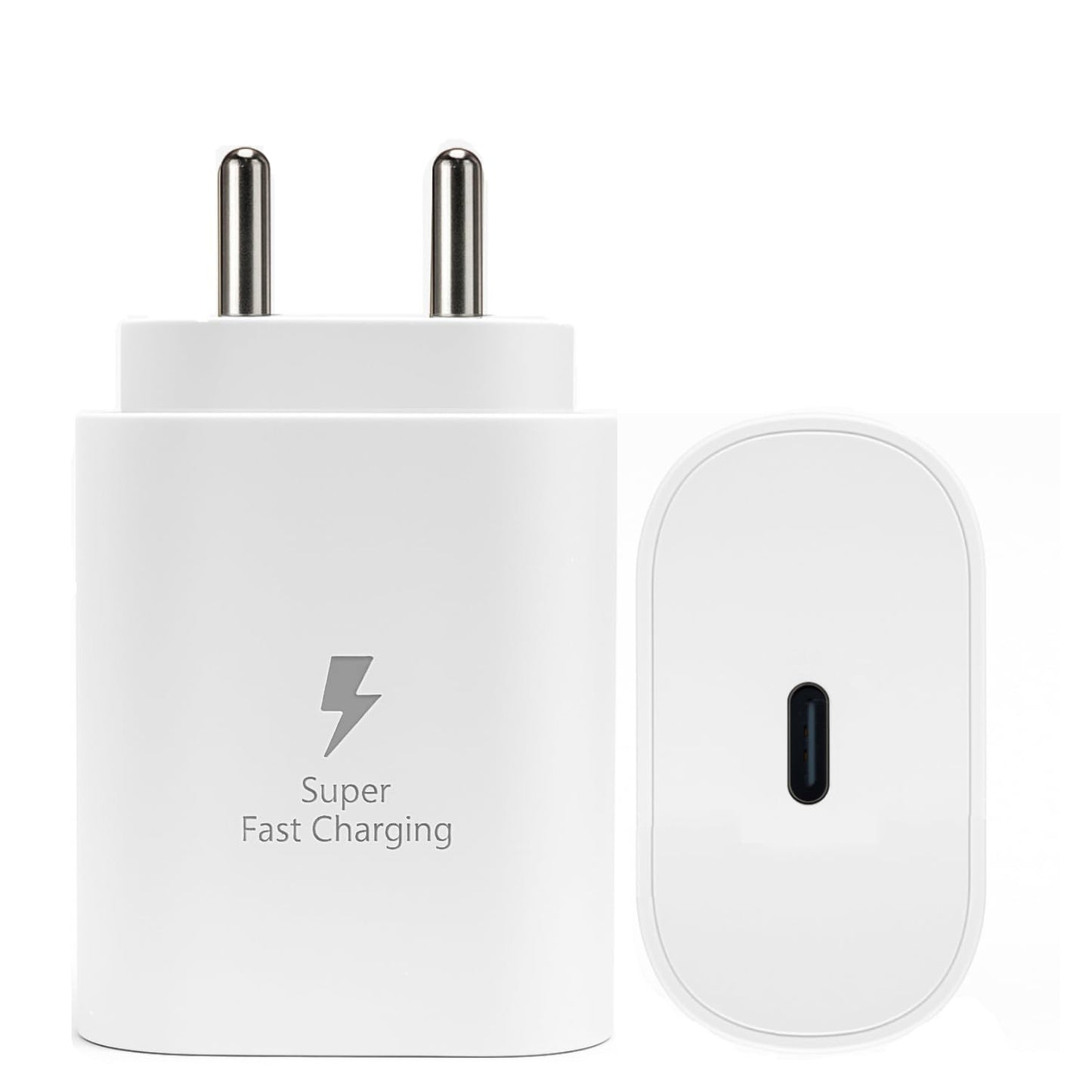 25W Type-C Fast Charger Adapter Compatible with Samsung Galaxy
