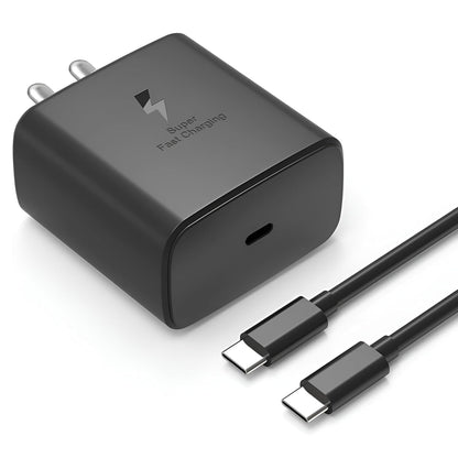 45W Type-C Super Fast Charger & Cable Compatible with Samsung Galaxy