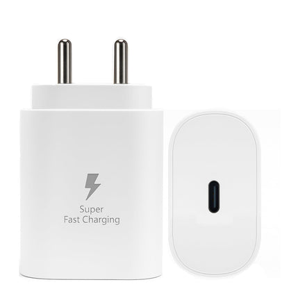 25W Type-C Fast Charger Adapter Compatible with Samsung Galaxy