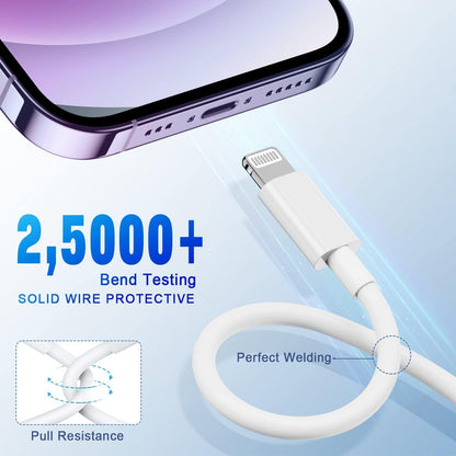 APFEN® Type C to Lightning [MFi Certified] Fast Charging Cable